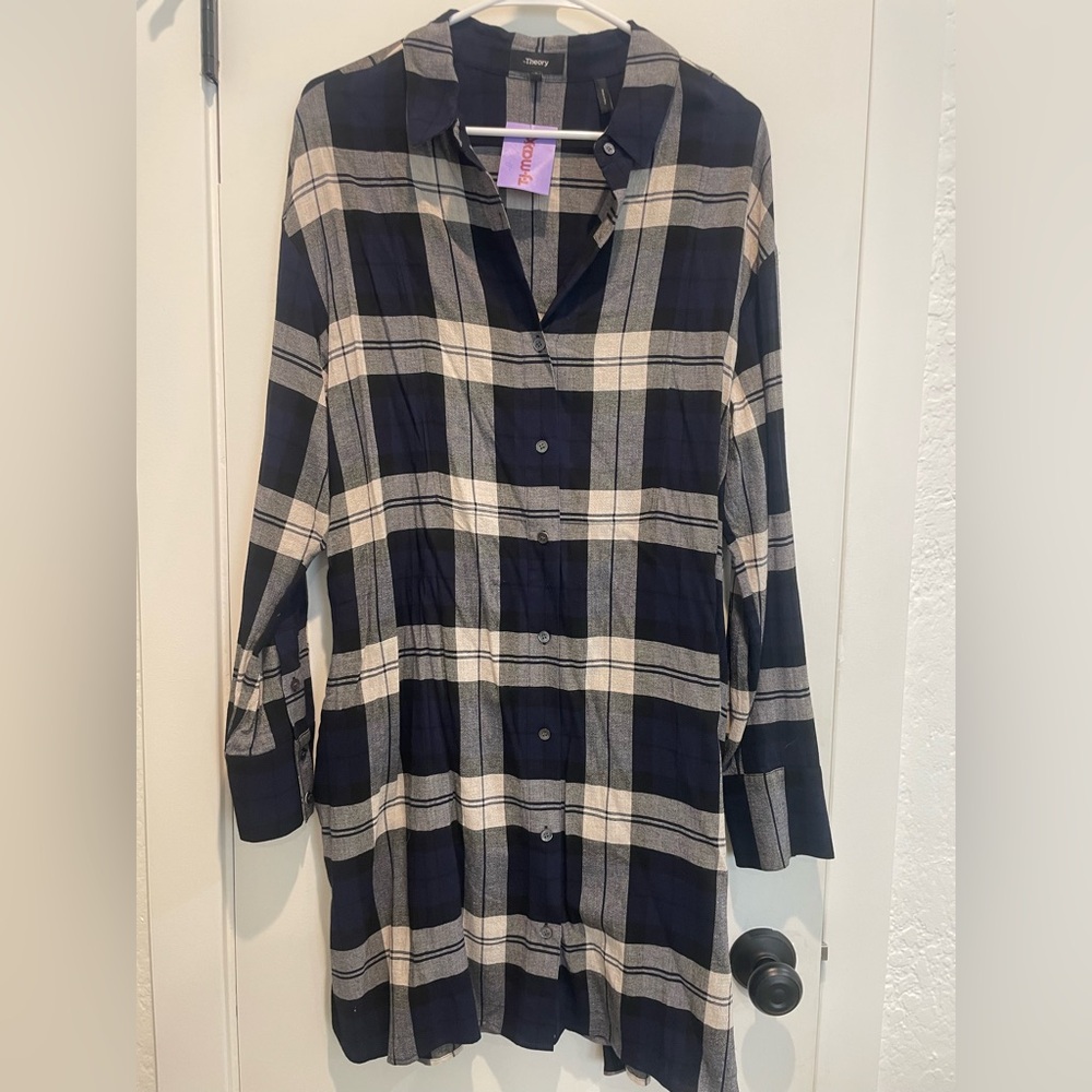 Theory shirt dress
